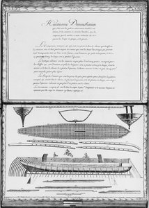 A Galley Entirely Lined Outside, Eighth Demonstration, Plate 9, Illustration from 